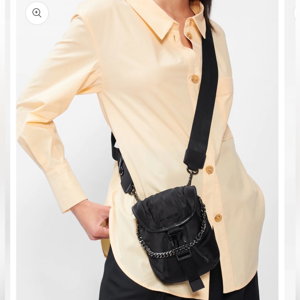 NWT MZ Wallace Black Micro Apex Crossbody
